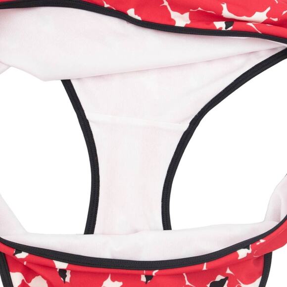 Victoria's Secret Red Floral Bikini Bottoms Size Large - Picture 6 of 9